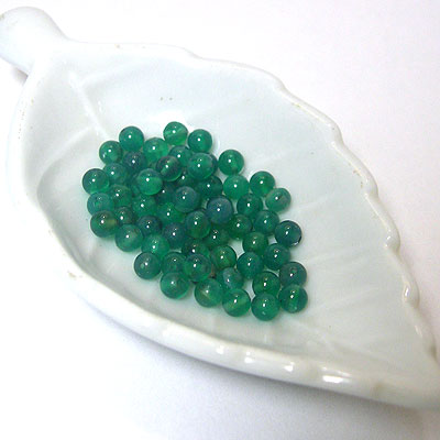 4mm綠瑪瑙圓珠