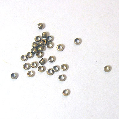 2mm古銅色擋珠（30入）