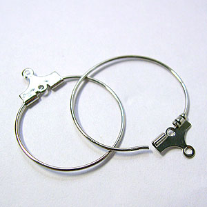 20mm耳環墜環（可穿珠）